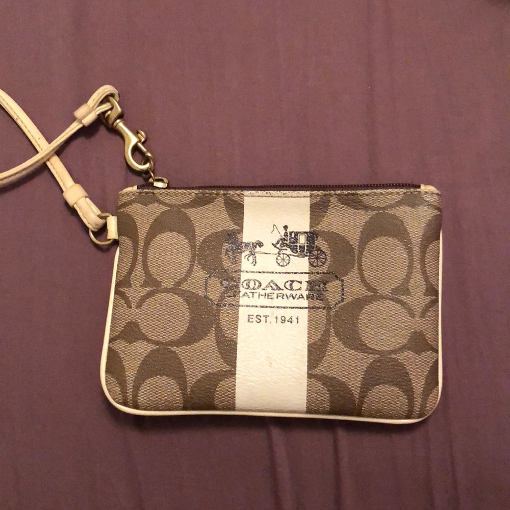 Coach wristlet